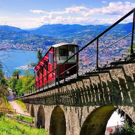 Kiki House For 4 With Balcony & Lift - Happy Lugano