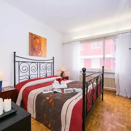 Appartement Kiki House For 4 With Balcony & Lift - Happy Lugano
