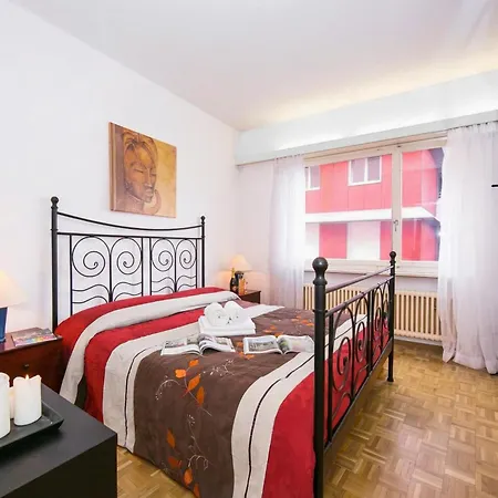 Kiki House For 4 With Balcony & Lift - Happy Apartment Lugano